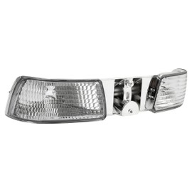 KUAFU Front Headlight Compatible with John Deere X SE Series X465 X475 X485 X495 X575 X585 X595 X700 X720 X724 X728 X729 X740 X744 X748 X749 Replacement for AM135617 Headlamp Assembly (Clear Lens)