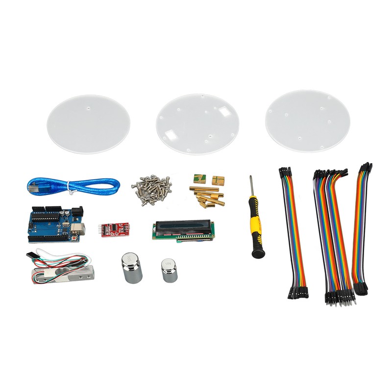 Electronic Scale Development Board Kit 1602 LCD Display 5KG Load