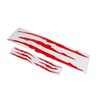 2Pcs Car Hood Cover Sticker Claw Mark Style Universal Engine