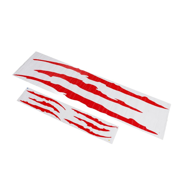 2Pcs Car Hood Cover Sticker Claw Mark Style Universal Engine