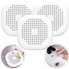 3 Pack Drain Cover Hair Catcher Pad, Silicone Tube Trap