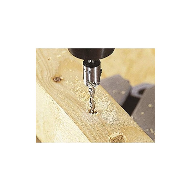 wolfcraft Pre-drill with countersink diameter 3.5 - 9.5 mm, 2500000