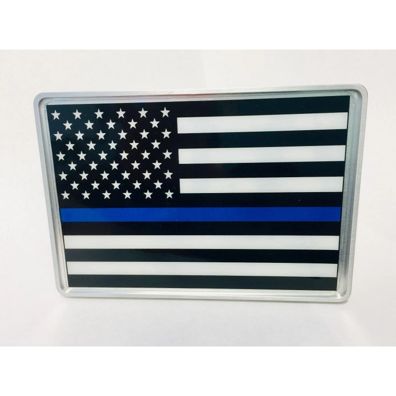 Hitchpals Company Thin Blue Line Flag Hitch Cover