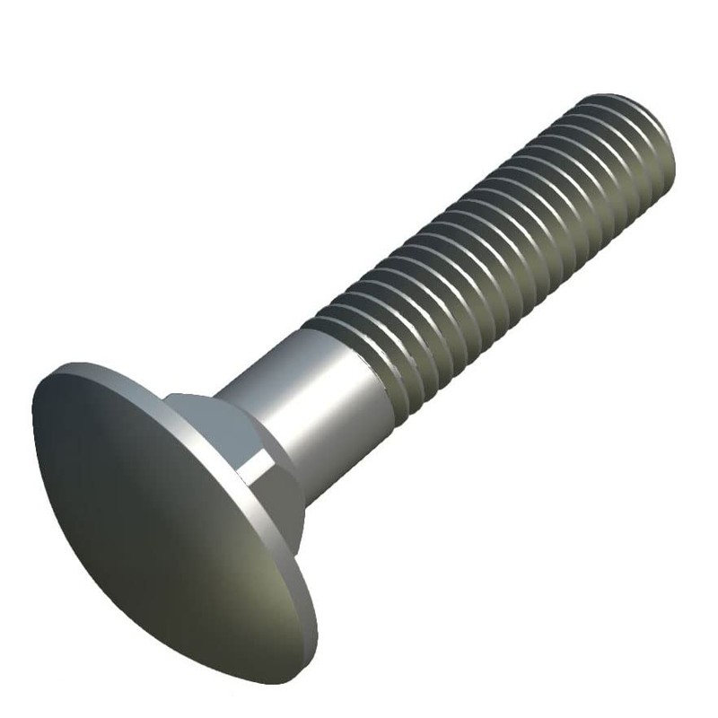 Keple M8 x 35 mm Mushroom Head Screws with Square