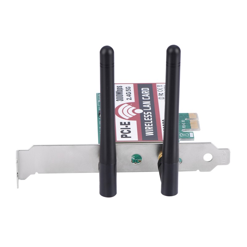 2.4G/5G 300Mbps PCI‑e Dual Band AP Wireless WiFi WLAN Adapter