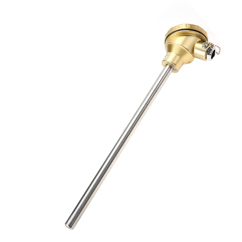 K Type Stainless Steel Probe Thermocouple Temperature Sensor 0-1300℃ (300mm)