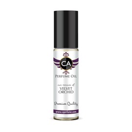 CA Perfume Impression of Velvet Orchid for Women Fragrance Oil Amber Floral Scent Long Lasting Perfumes for Women Travel Size TSA Ready Mini Parfum Body Oil Roll-on 0.33 Fl Oz 10ml