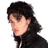 Boland 10103071 BOL85723 Michael J. Popstar Wig, Black, One Size