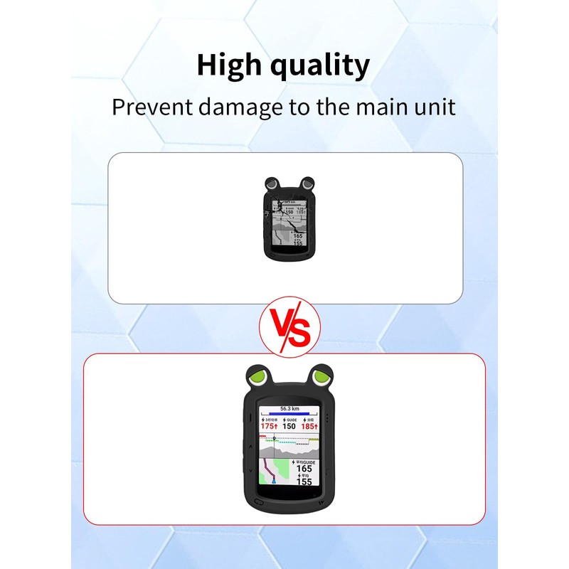 Case for Garmin Edge 840 GPS Cycling Computer,Soft Protective,BOVUGAC Silicone