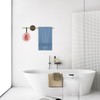 Pastlla 15.7 Inch Wooden Towel Racks for Bathroom-Walnut