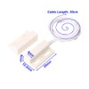 Gebildet 5pcs Recessed Wired Security Window Gate Contact Sensor Alarm,Magnetic