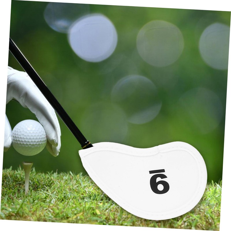 SUPVOX 10pcs Golf Covers Portable Protectors for Wear Cloth Easy