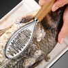 Fish Scaler Brush Stainless Steel Fish Scaler Remover Sawtooth Fish