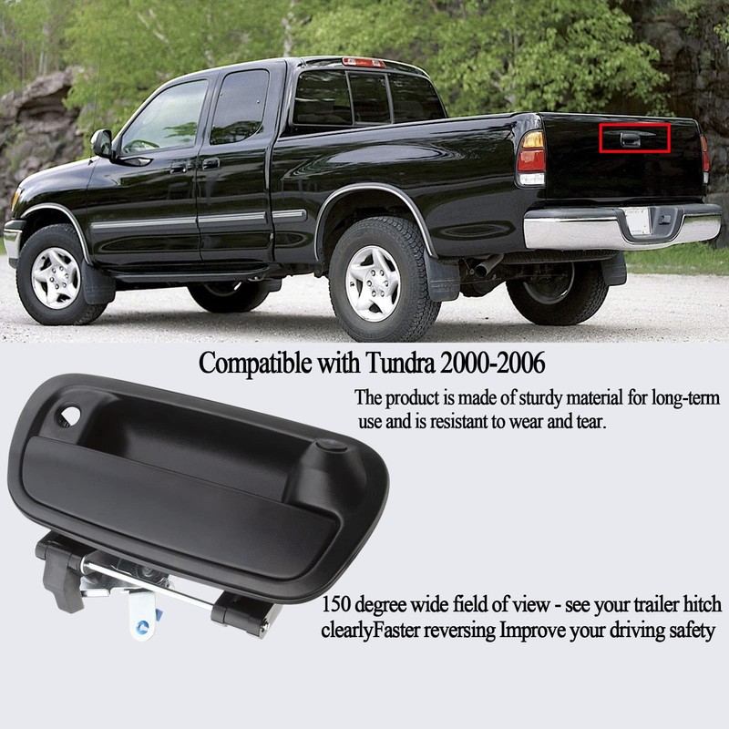 Rear View Backup Camera Tailgate Handle Reverse Camera Fit Tundra