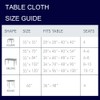 AMZALI Textured Tablecloth, Rectangle Table Cloth Cotton Linen Wrinkle Free