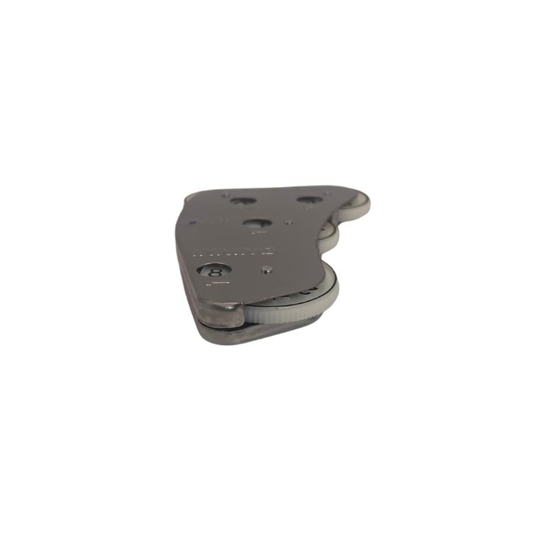 Markwort Stainless Steel 4-Dial Raised Letter Umpire Indicator, Silver