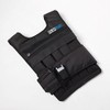 RUNmax 12lb-140lb Weighted Vest (Without Shoulder Pads, 40lb), Black