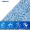 LTWHOME 60 cm (24") Microfiber Commercial Mop Refill Pads in