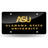 Rico Alabama State Hornets Black Mirror Look Acrylic License Plate