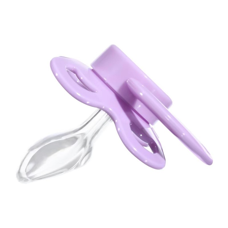 Landofgenie Adult Size Large Shield Pacifiers Moon Shaped Cutie Pacifier