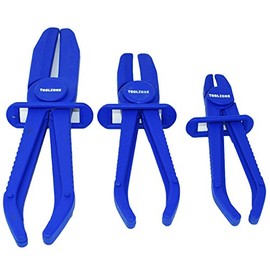 3pc Flexi Hose Clamp Pipe Clamp Brake Line Pipe Locking Plier Radiator TE964