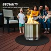 Rumlick 48" Fire Pit Mat for Solo Stove Yukon, Round