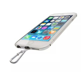 Phone Lasso Universal Phone Lanyard Cord/Strap Holder Detachable Easy Phone Attachment White