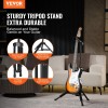 Tripod Guitar Stand,33 lbs Load Capacity, Floor-Standing Foldable Guitar Stand