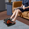 Under Desk Elliptical Machine, Leg Exerciser with 5 Adjustable Speed