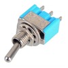 10pcs Audio Fan ON/OFF Toggle Switch Rocker Toggle Switch Blue