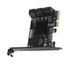 Expansion Card PCIE to 6Port SATA3.0 Hard Disk 6G PCIE3.0