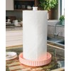 Standing Kitchen Roll Holder - Ceramic Base, Easy Care -