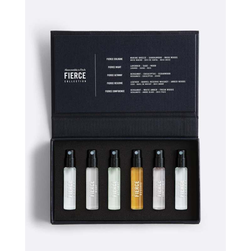 Abercrombie & Fitch Fierce Fragrance Suite Discovery Kit New in