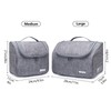 Hanging Toiletry Bag Travel Cosmetic Organizer Shower Bathroom Bag for