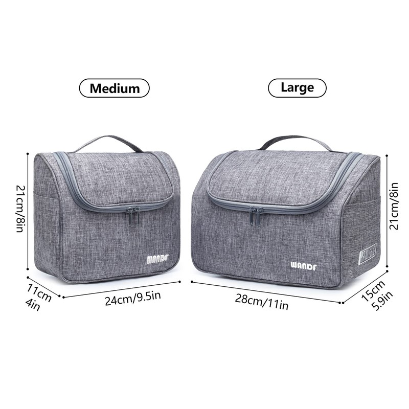 Hanging Toiletry Bag Travel Cosmetic Organizer Shower Bathroom Bag for