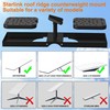 Starlink Roof Ridge Mount gen 3 with Counterweight, Rotatable Adjustable