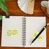 ZCZN 38 x 51 mm Sticky Notes, Canary Yellow Self-Stick