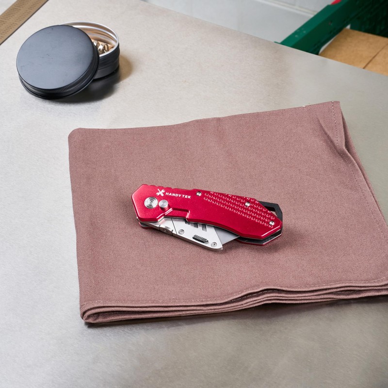Handy Tek Quick Change Blade Razor Knife, 1 Folding Utility
