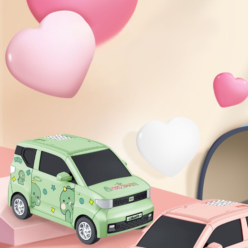 Electronic Car Money Bank Simulation Model Car Automatic Rolling Fingerprint