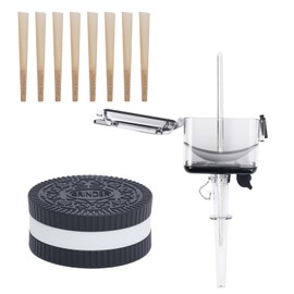 Cone Loader, Pre Roll Machine, Suitable for Cones 1 1/4, Cones King Size, Portable,Roller Cone Filler Simple Quick and Efficient Cone Loading Accessory to Pack Perfect Preroll