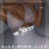 Mile High Life | Western Men and Women Rhinestone Belts