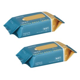 Kokuyo KHF-CFS201X2 Cleaning Supplies HibiFull Flooring Wiper Sheet, Wet 38 Sheets x 2 Pieces