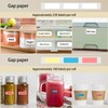Gap Paper for Label Maker (3 Rolls Color), Only Compatible