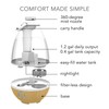 Sharper Image UHT1-SI Ultrasonic Cool Mist Humidifier, 0.4 Gallon (1.5L)