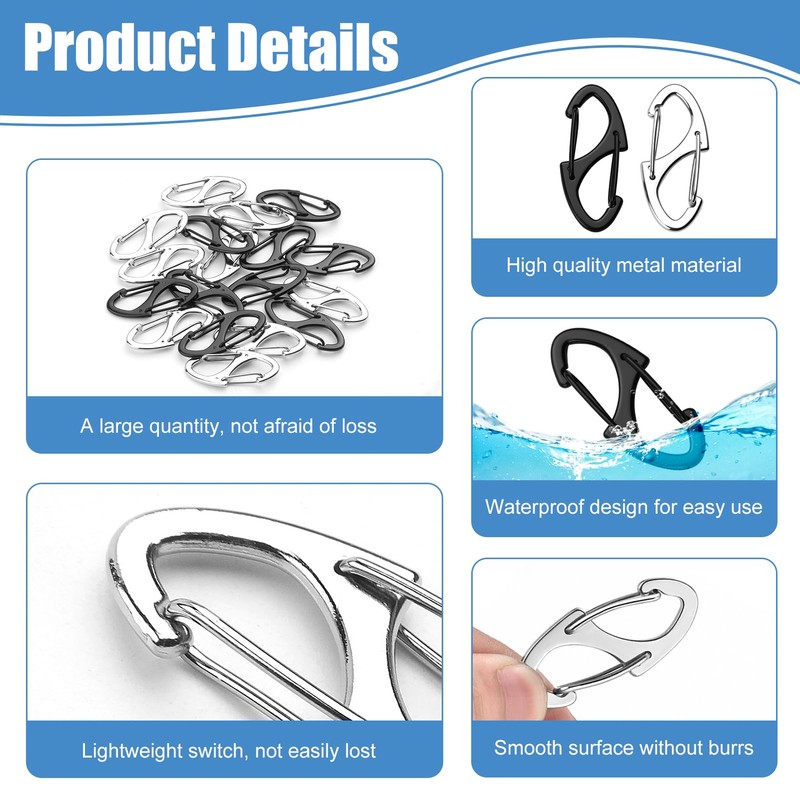 18Pcs Zipper Locks Anti Theft for Pick Pocket Protection Anti