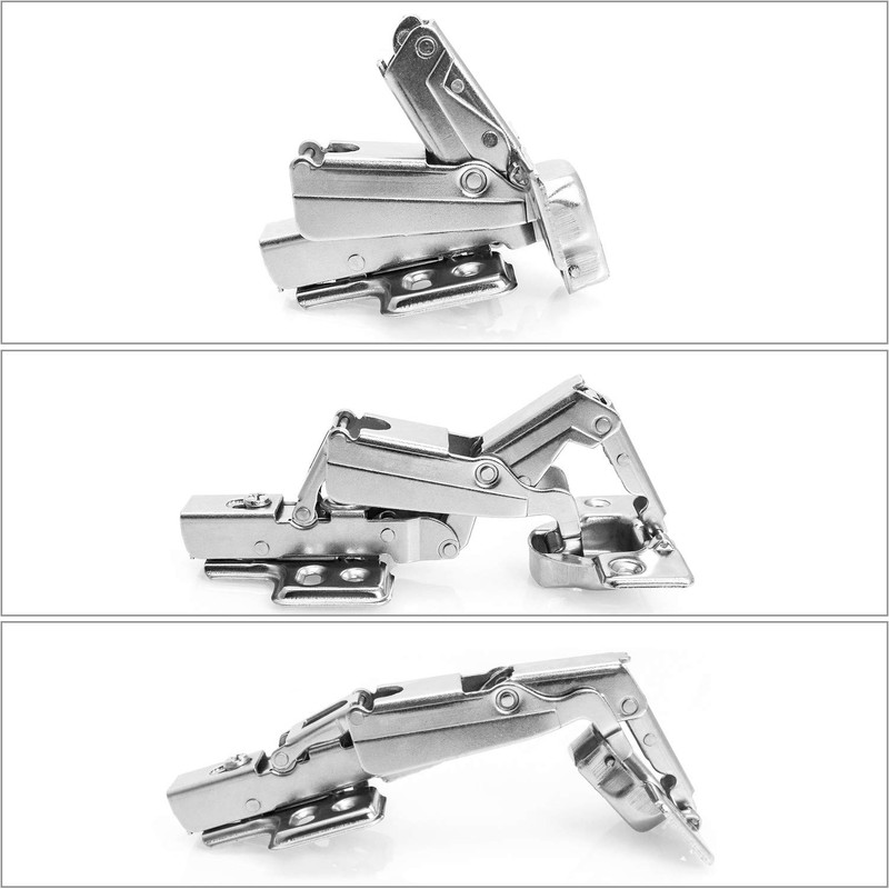 QWORK® 165 Degree Hinges, Face Frame Hinge, Face Frame Plate