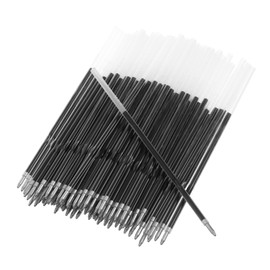 jojofuny 100pcs Ballpoint Pen Refills Smooth Writing Ink for Beaded Pens Easy Installation for School Office Use