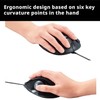 ELECOM EX-G Trackball Mouse, Wired, Thumb Control, Sculpted Ergonomic Design,