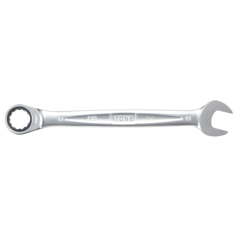TONE Ratchet Glasses Wrench RM-19 Double Side Width 0.7 inches