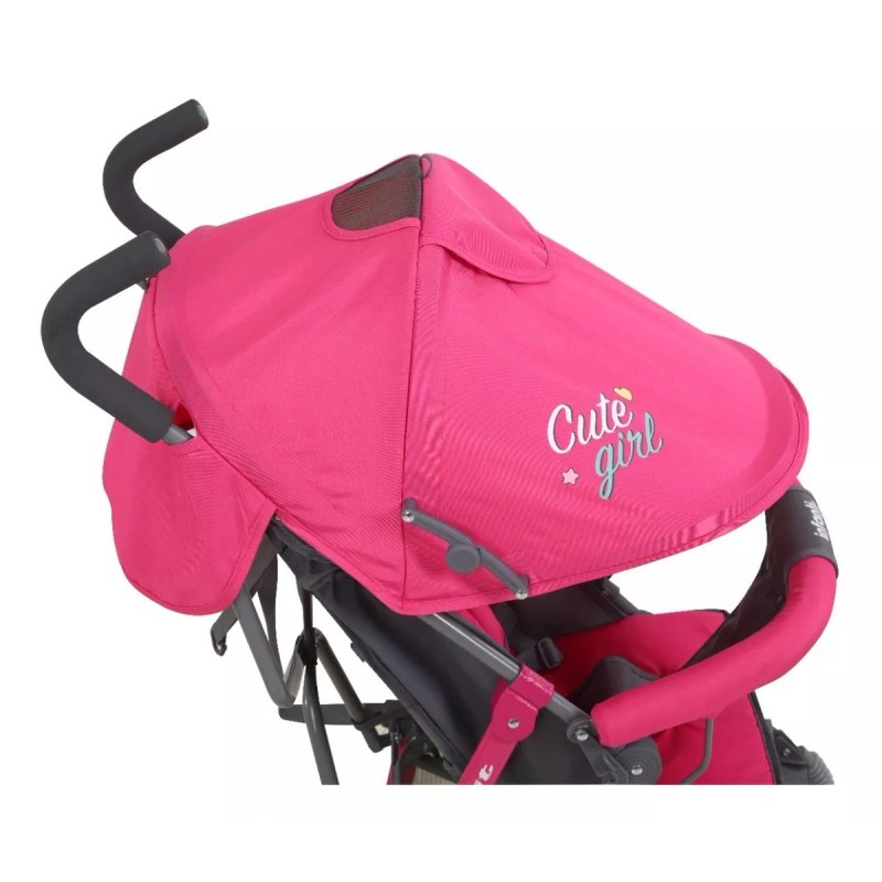 Infanti Carriola Bastón Para Bebé Rosa Unicornio Infanti